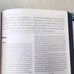 Biblia Estudo Orientacao | NVI | Letra Normal | Capa Blue Waves na internet