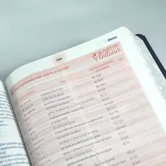 A Biblia da Mulher | Letra Grande | NAA | Capa Luxo Azul - loja online