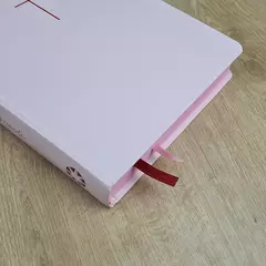 Biblia Sagrada | NAA | Letra Grande | Capa Dura Cruz Rosa Com Espaco para Anotacoes na internet