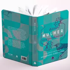 Biblia Mulher Extraordinaria | NVI | Hernandes Dias Lopes | Capa Dura Turquesa na internet