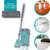 ￼Flat Mop 2 Refis Esfregão Com Balde Rodo Mágico Lava Seca Tira Pó - comprar online