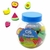 Mini Borrachas Frutas Cis Fantasia - Pote 20Un - Empório Lúdico
