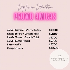 Servicio de Depilación Definitiva Láser ⚡️⚡️⚡️ - Veronica Elizabeth Lashes & Beauty