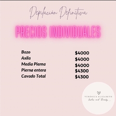 Servicio de Depilación Definitiva Láser ⚡️⚡️⚡️ - comprar online