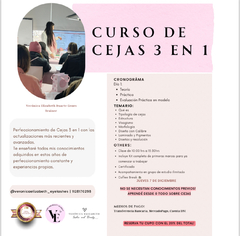 Curso de Cejas 3en1 - comprar online