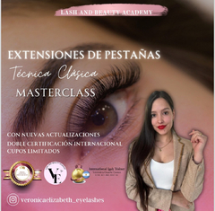 Curso de Extensiones de pestañas Técnica Clásica