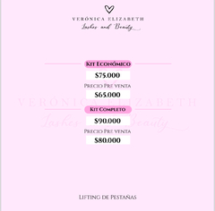 Curso Lifting de pestañas en internet