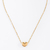 Collar Corazón de Oro