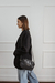 BANDOLERA ELLE NEGRO VETEADO - comprar online