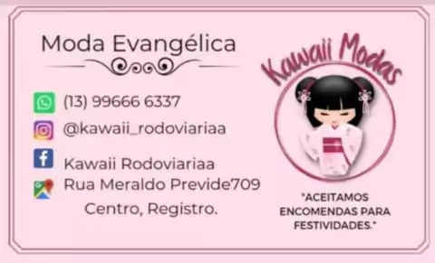 kawaii moda evangelica