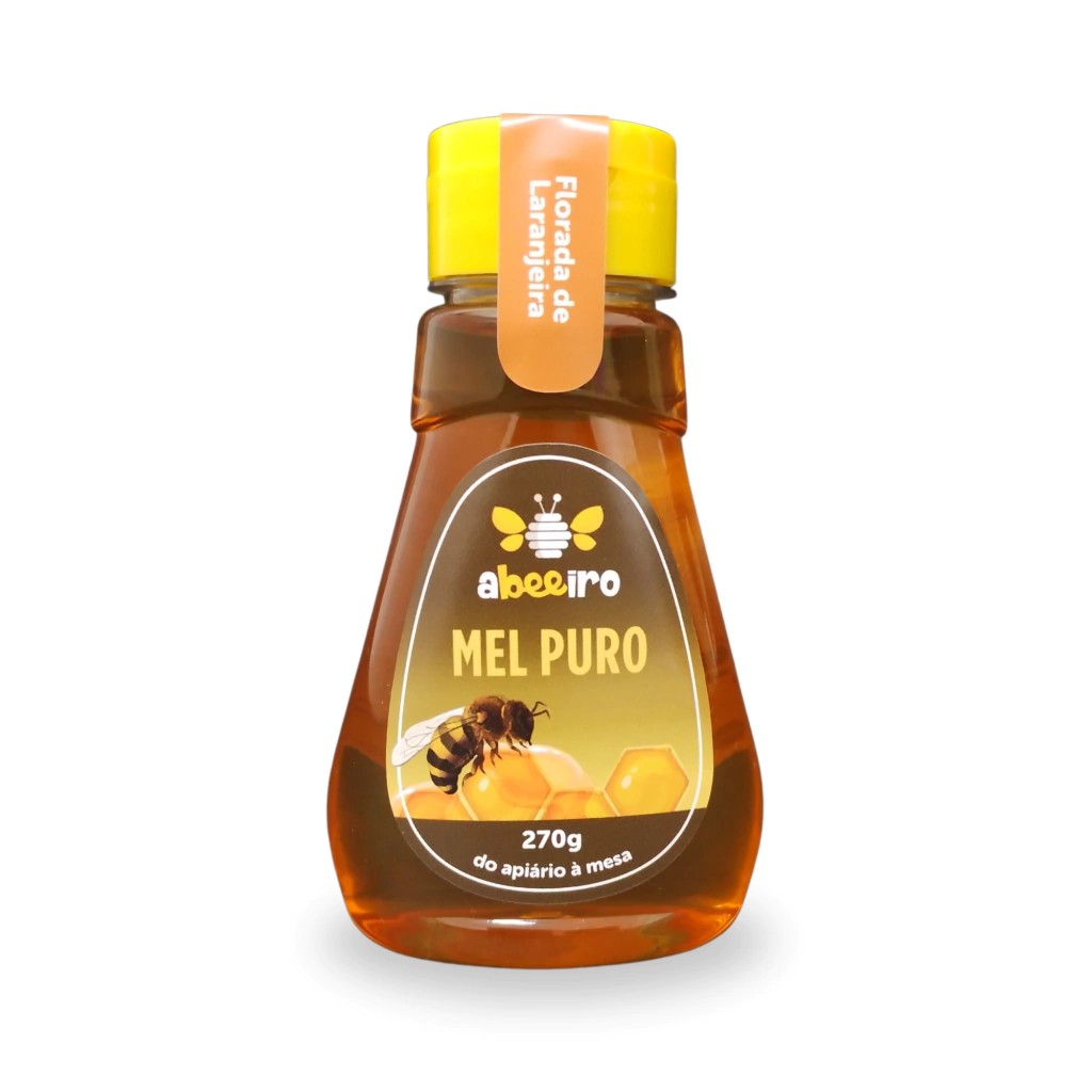 Mel Puro - Natural em bisnaga de 270gr