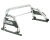 Barra Antivuelco B3 Cromada Bepo Para Renault Alaskan