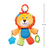 Leãozinho Treme-Treme Atividades pelúcia chocalho Buba +4m - MySweet Utilidades & Decoração