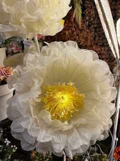 Flor de led decoração de festa com haste 90cm sem movimento - comprar online
