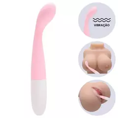 Vibrador Ponto G Liso 10 Modos Vibração Lilo Vipmix - Impulso Secreto