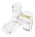 CONECTOR RJ45 100 UND EXBOM - POWERTECTECNOLOGIA