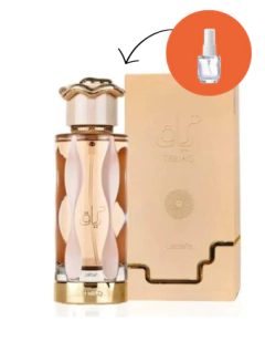 Teriaq Lattafa Eau de Parfum - Perfume Árabe Compartilhável