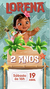 Convite Moana Baby