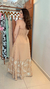 Vestido Belo Capricho Marrom com Bordados na internet