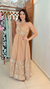 Vestido Belo Capricho Marrom com Bordados - comprar online