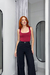 Body quadrado bordô - comprar online
