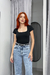Blusa Decote quadrado - comprar online