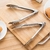 Set X2 Pinza Gastronomica Cocina Parrilera 32CM y 38CM