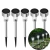 Estaca Led Solar Jardin Acero Inoxidable Farol Luz Premium