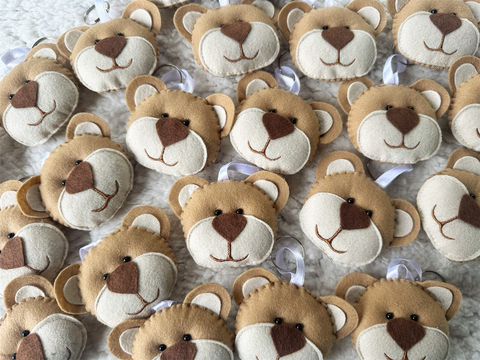 Lembrancinha Chaveiro Ursinho (10 unidades)