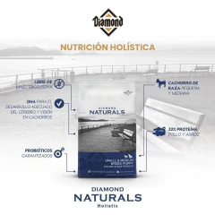 Diamond Naturals Small & Medium Breed Puppy Chiken & Rice Formula 2.72 Kg Original Sellado - Rappicroquetas.com