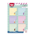 Bloco adesivo 45 x 45 mm 120fl holic sorvete Tris na internet