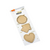 Bloco Smart Notes Tokens 70x70mm Balão/Seta/Coração Kraft 25fls 3 Blocos Brw - comprar online