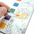 Bloco Colorir com Aquarela Dino - 12 Fls C/6 Pastilhas + Pincel Leo&Leo - loja online