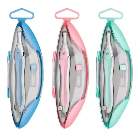 Compasso Escolar Metálico Pastel Grafite Reserva Brw