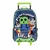 Mochila C/Rodinhas Azul/Verde UP4YOU