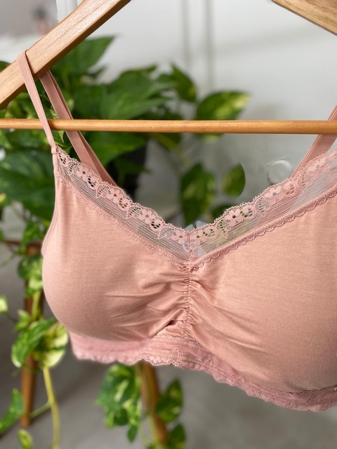 Sutiã Top com Bojo Removível