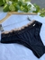 Calcinha Basic com Detalhe em Renda Mescla - Flávia Prada Moda Íntima