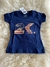 Camiseta Infantil azul TAMANHO 2 2k - comprar online