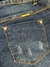 JARDINEIRA INFANTIL TAMNHO 12-18 JEANS - loja online