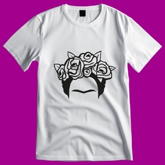 REMERAS UNISEX SILUETAS FRIDA KAHLO MINIMALISTA 100% ALGODÓN CALIDAD PREMIUM - comprar online