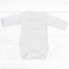 BODY GIMOS PARA BEBES MANGA LARGAS CON BROCHE METÁLICO EN LAS PIERNAS . DE 100 % ALGODON