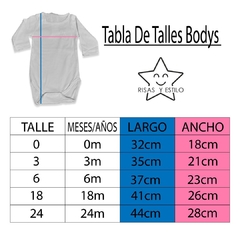 BODY GIMOS PARA BEBES MANGA LARGAS CON BROCHE METÁLICO EN LAS PIERNAS . DE 100 % ALGODON