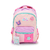 Mochila FW espalda 18" Patch Diy Rosa