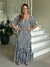 Vestido Midi Nathy Listrado - Básico e Clássico - Moda Atemporal