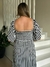 Vestido Midi Nathy Listrado - loja online