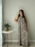 Vestido Longo Animal Print - Básico e Clássico - Moda Atemporal