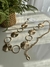 Cinto Metal Dourado Disco Malu - comprar online