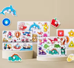 Imagem do Brinquedos Quebra-cabeça de Madeira