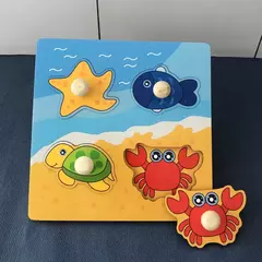 Brinquedos Quebra-cabeça de Madeira - Loja Mundo Sensorial