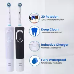 Escova de dentes elétrica Oral B-D100 - loja online